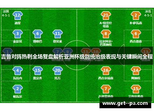 吉鲁对阵热刺全场复盘解析亚洲杯级别统治级表现与关键瞬间全程